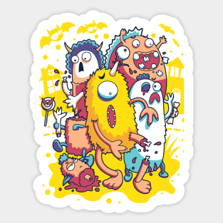 Monster Universe Sticker